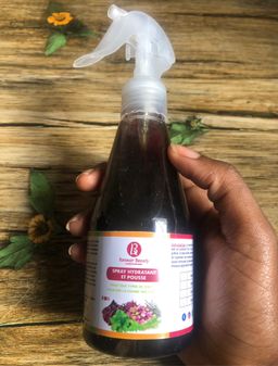 Spray hydratant et pousse