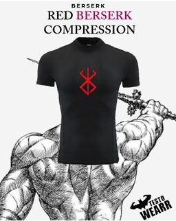 Qısa qol “Red Berserk” compression