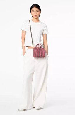 Marc Jacobs The Monogram Leather Crossbody Tote bag  black