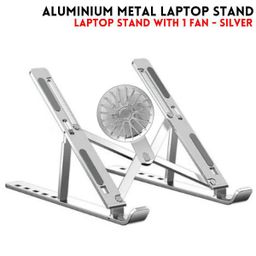 FOLDABLE LAPTOP STAND WITH FAN