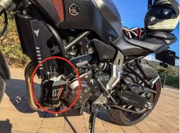 Water cooler guard for MT07