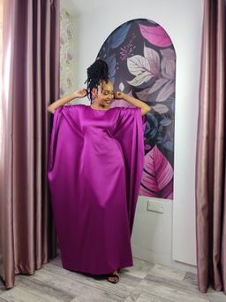 Fuchsia Modest Luxury Kaftan 