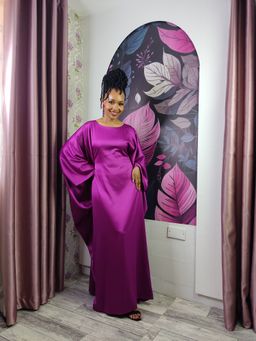 Fuchsia Modest Luxury Kaftan 