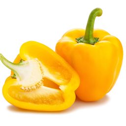 Yellow bell pepper فليفلة اصفر  (كل نص كيلو)