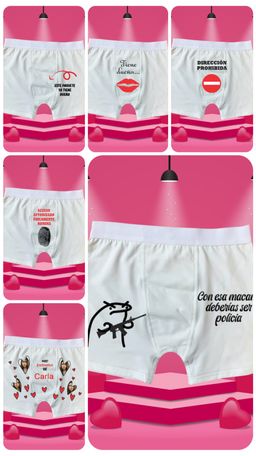 Boxers personalizados