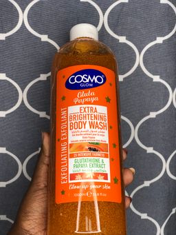 Extra brightening body wash