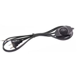 Lamp dimmer switch black / white