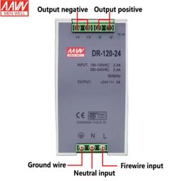 24v 5A 24V DIN Rail Switching Power Supply
