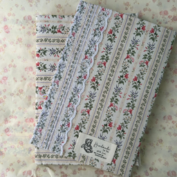 Plain notebook in fairycore design