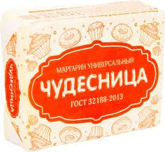 Маргарин Чудесница 180 гр. Универсальный 55 % пергамент
