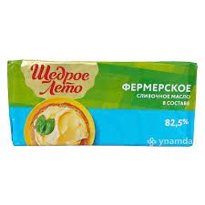 Спред растительно-жировой "Щедрое Лето" Фермерское Сливочное 500 гр  82,5 %  фольга