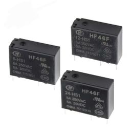 4Pin HF46F-5-HS1 /  HF46F-12-HS1