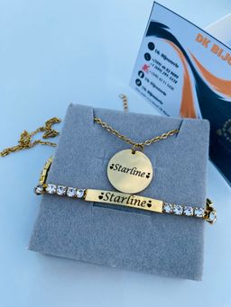 Collier + Bracelet pour Femme