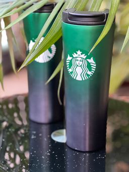 Mug starbucks vert dégradé isotherme 
