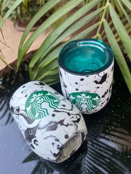 Mug starbucks marbré isotherme 