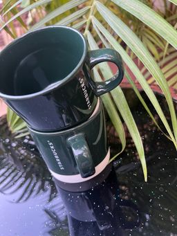 Coffee mug starbucks vert 