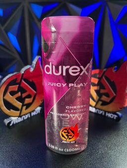 Lubricante Durex a base de agua sabor a cereza 
