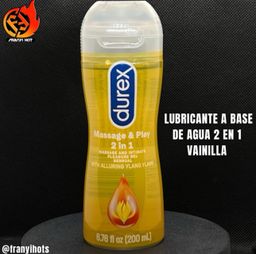 Lubricante Durex 2 en 1 de Vainilla 