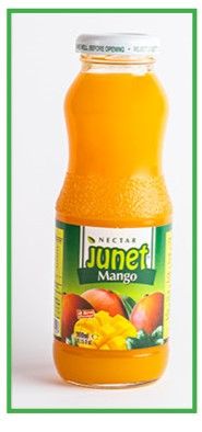 JUNET MANGO GLASS 300ML X24 - 20661
