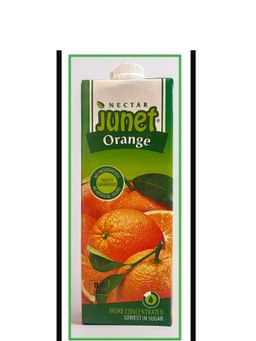 JUNET ORANGE CARTON 1L X8 - 20670