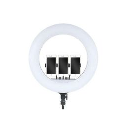 22 inches big bright ring light with long tripod and remote 