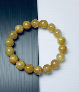 GOLDEN RUTILE IN QUARTZ 