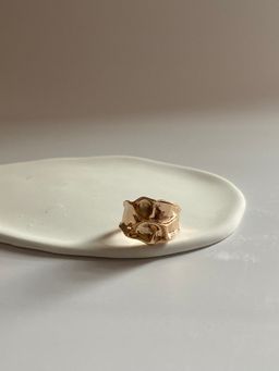 Bagues vintages Ambre 