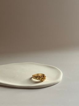 Bagues vintages Ambre 