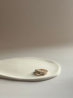 Bagues vintages Ambre 