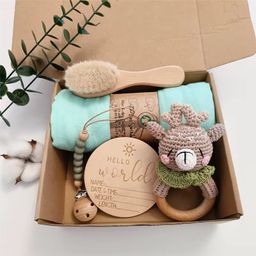 Animal Crochet- Newborn Gift Set 