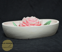 Medium Peonie soy wax candle