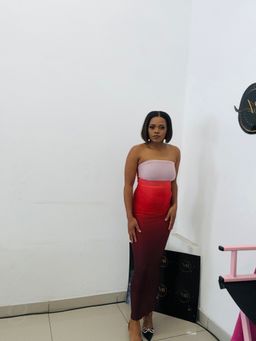 Tie die botube dress 