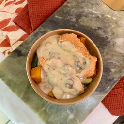 09/04 THURSDAY- CREAMY MUSHROOM CHICKEN 