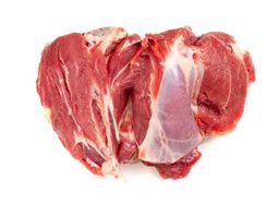 Boneless goat meat