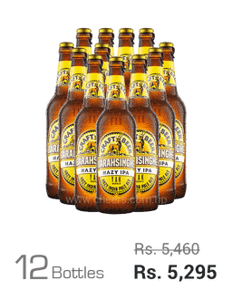 Barahsinghe Craft Hazy IPA 650ML x 12 Bottles