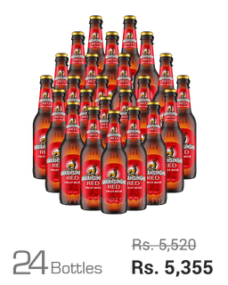 Barahsinghe Red Fruit Beer Cherry 330ML x 24 Bottles