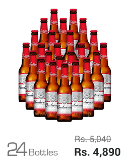 Budweiser Premium 330ML x 24 Bottles