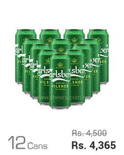 Carlsberg Danish Pilsner 500ML x 12 Cans
