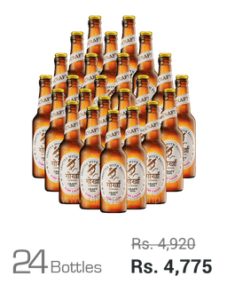 Gorkha Craft Ruby Lager 330ML x 24 Bottles