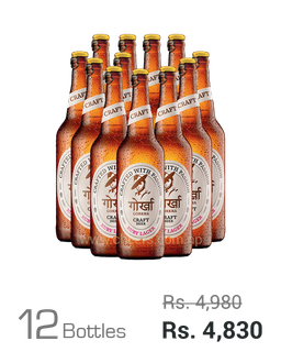 Gorkha Craft Ruby Lager 650ML x 12 Bottles