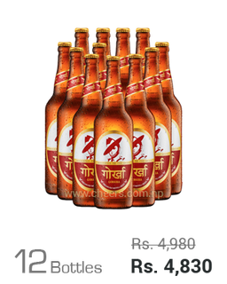 Gorkha Premium 650ML x 12 Bottles
