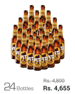 Yeti Blonde Premium Craft Lager 330ML x 24 Bottles