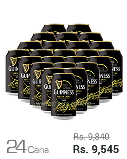 Guinness Stout 330ML x 24 Cans