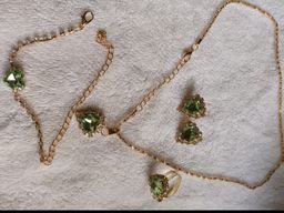 Fashion Necklace with Matching Earings