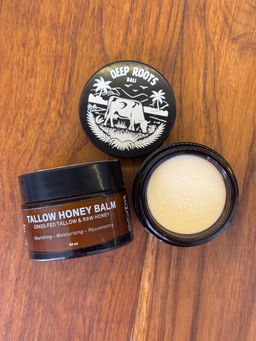 Tallow Honey Balm (Unscented) 💛