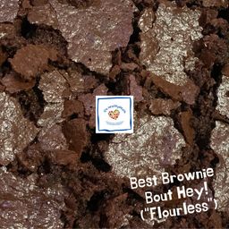 Best Brownie Bout Hey! (Flourless)