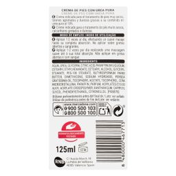 Crema para pies 10% urea pura Deliplus