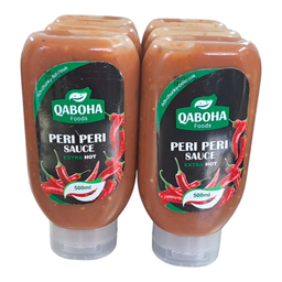 peri peri extra hot sauce 6 x 500ml 