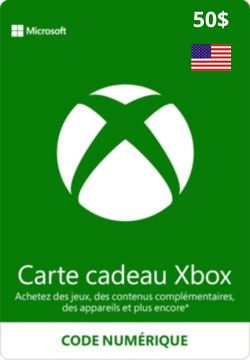 Carte Xbox 50$