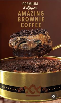 Praise Three - Amazing Brownie Coffee Dreamcake (750g) 